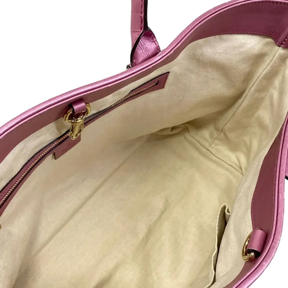 Gucci Guccissima/Heart Bit Tote Bag 269956